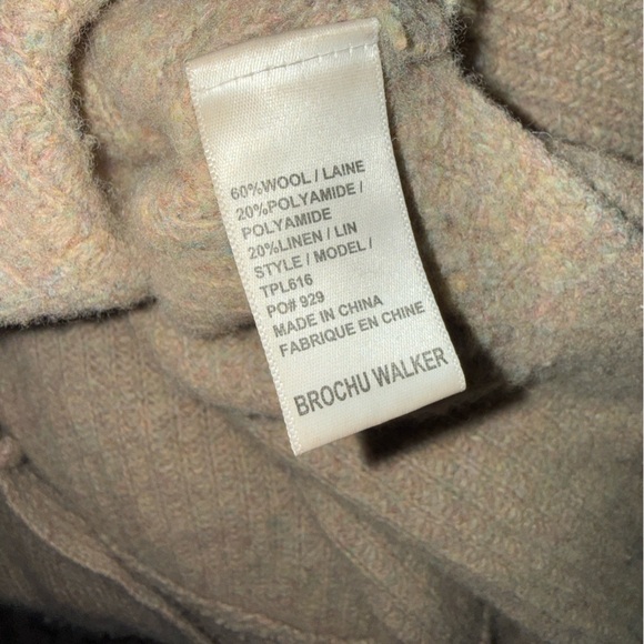 Brochu Walker Asymmetrical Beige Sweater - Picture 5 of 5